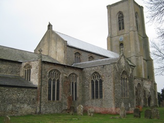 photo of St Agnes' Church burial ground