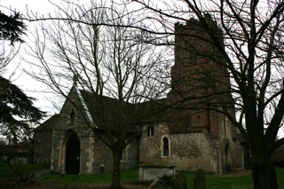 photo of All Saints new's Church burial ground