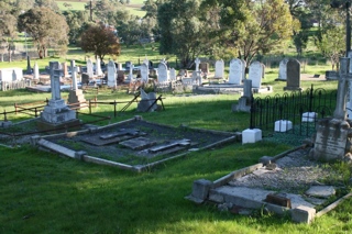 photo of Christchurch Anglican's Church burial ground