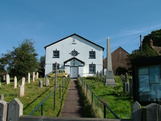 photo of Heathfield Chapel's Church burial ground
