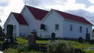 photo of South Kaipara Co-operating Anglican Methodist's Church burial ground