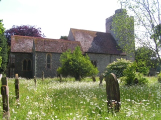 photo of St Mary and the Holy Cross' Church burial ground