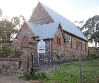 photo of St Mark Anglican's Church burial ground