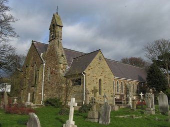 photo of St Mark's Church burial ground