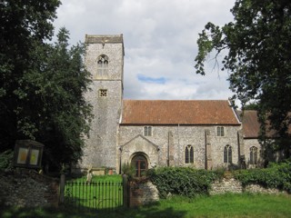 photo of St Ethelbert's Church burial ground