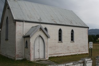 photo of Sacred Heart Catholic's Church burial ground
