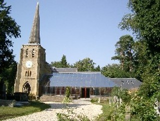 photo of Christchurch's Church burial ground