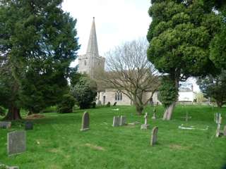 photo of St Gregory's Church burial ground