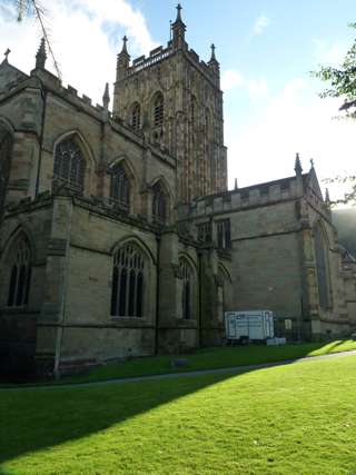 photo of Priory's Church burial ground