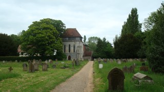 photo of St Michael and St Felix's Church burial ground