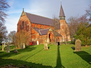 photo of St John the Divine's Church burial ground