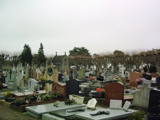 photo of St Michel's Church burial ground