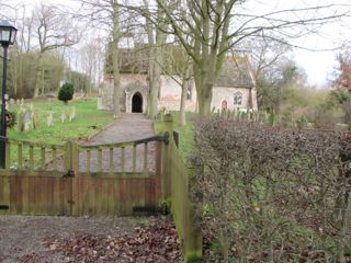 photo of St Margaret of Antioch's Church burial ground