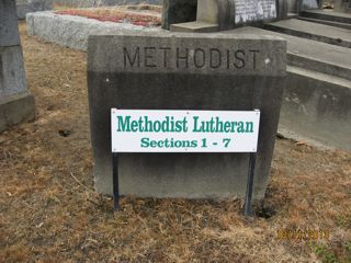 photo of Methodist (sections 1-7) Cemetery