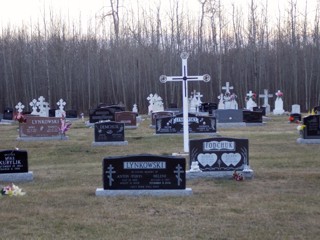 photo of St Peter Ukrainian's Church burial ground