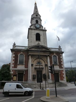 photo of St George the Martyr's Church burial ground