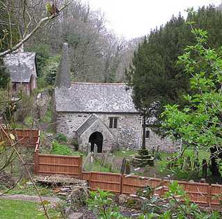 photo of St Beauno's Church burial ground
