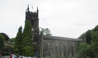 photo of St James the Great's Church burial ground