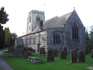 photo of St Thomas a Beckett's Church burial ground