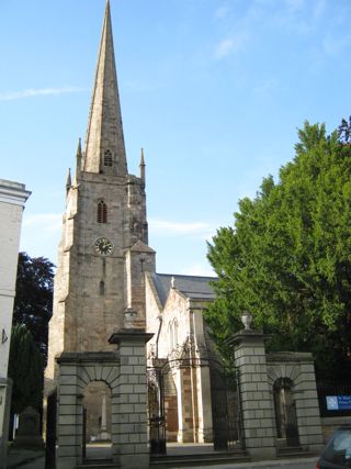 photo of St Marys Priory's Church burial ground