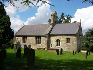 photo of St Everilda's Church burial ground