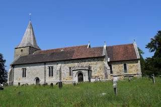 photo of St Margaret the Queen's Church burial ground