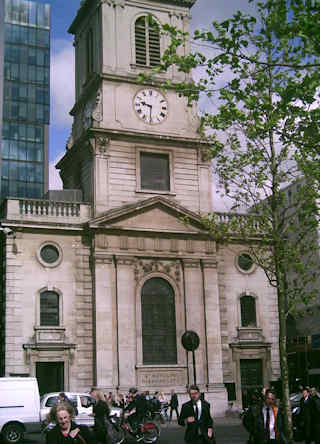 photo of St Botolph without Bishopsgate's Church burial ground