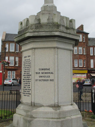 photo of Millport War Memorial