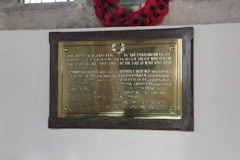 photo of Holy Trinity Roll of Honour