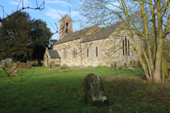 photo of St Lawrence's Church burial ground