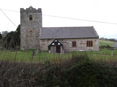 photo of St Mwrog and St Mary's Church burial ground