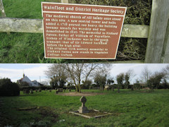 photo of All Saints (site of)'s Church burial ground