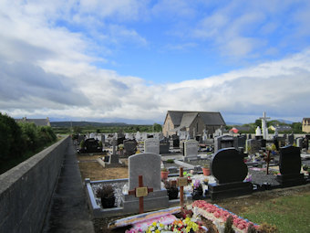 photo of St Gobnait (part 2)'s Church burial ground