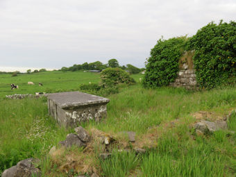 photo of CrossPatrick's Church burial ground