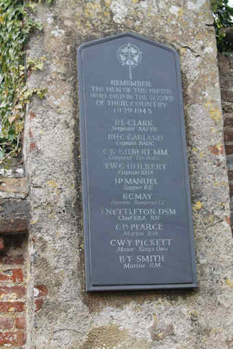 photo of St Mary and All Saints (roll of honour)