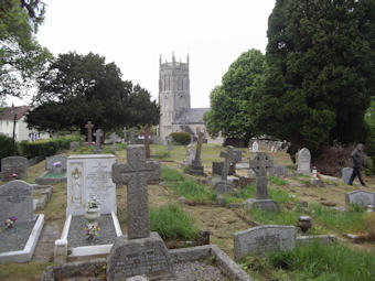 photo of St Gregory's Church burial ground