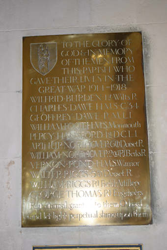 photo of St Osmund (roll of honour)