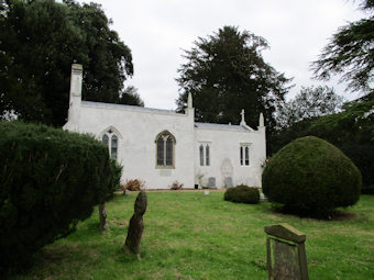 photo of St Edith's Church burial ground