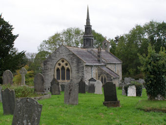 photo of St Cynllo's Church burial ground