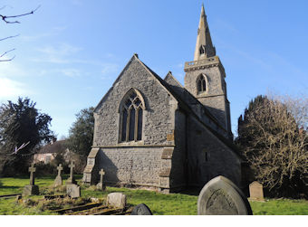 photo of St Helena's Church burial ground