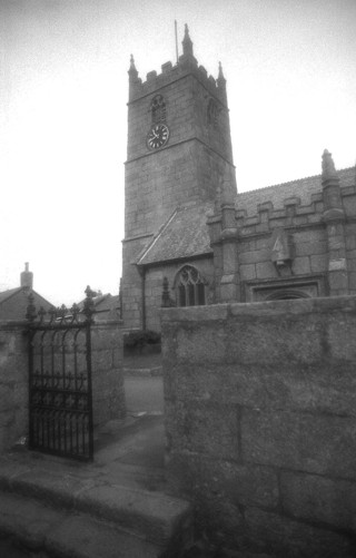 photo of St Just's Church burial ground