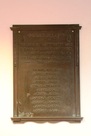 photo of Needlers (roll of honour)