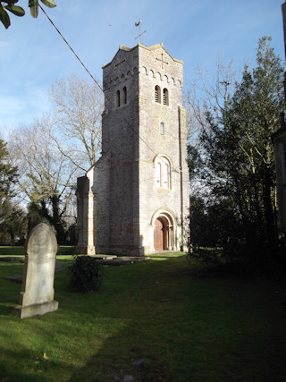 photo of Northwick Tower's Church burial ground