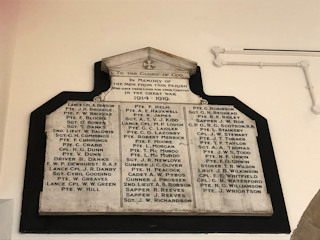 photo of St Paul (roll of honour)
