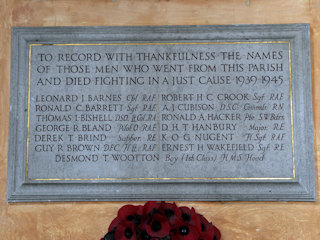 photo of St Michael (roll of honour)