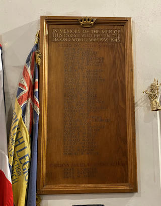 photo of St Leonard (WW2 roll of honour)