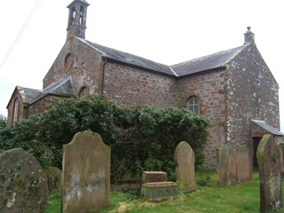photo of Dornock's Church burial ground