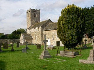 photo of St Andrew's Church burial ground
