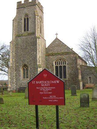 photo of St Bartholomew's Church burial ground