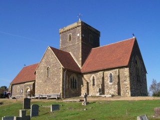 photo of St Martha on the Hill's Church burial ground